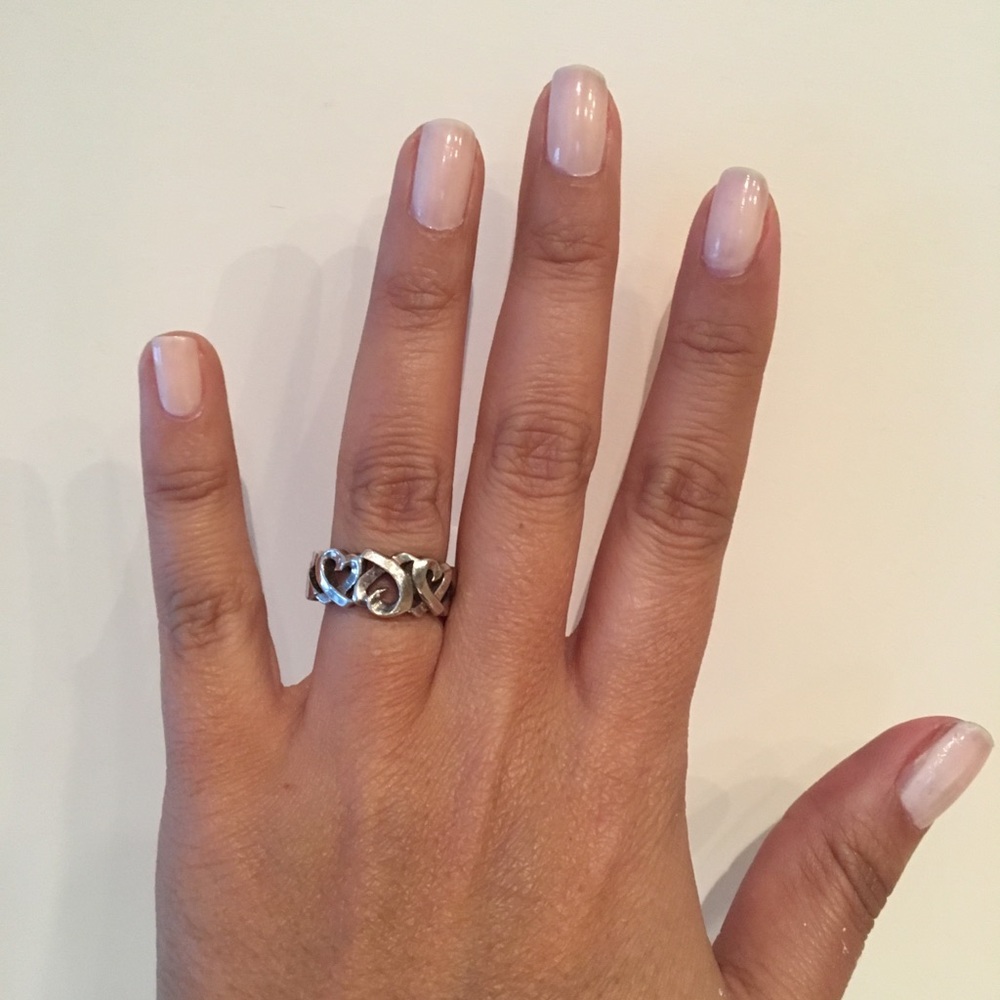 Paloma Picasso heart band size 7, Tiffany and Co